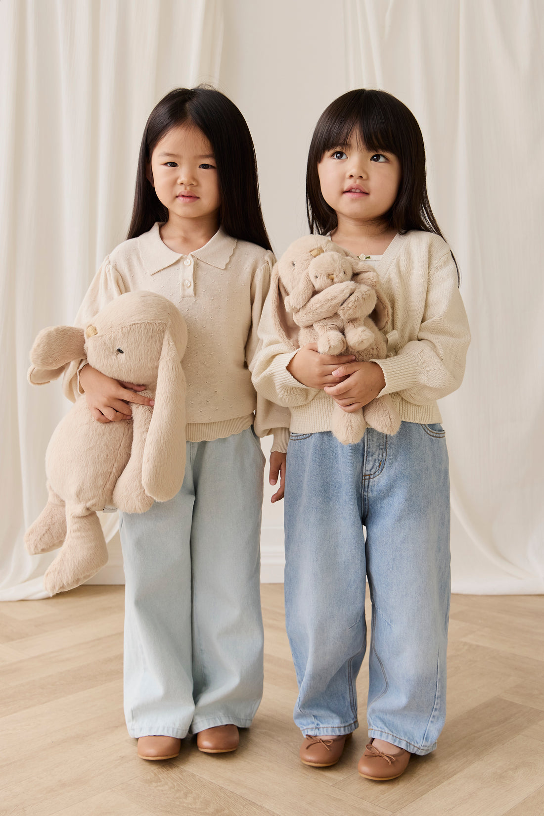 Snuggle Bunnies - Frankie the Hugging Bunny - Caramel Childrens Toy from Jamie Kay NZ