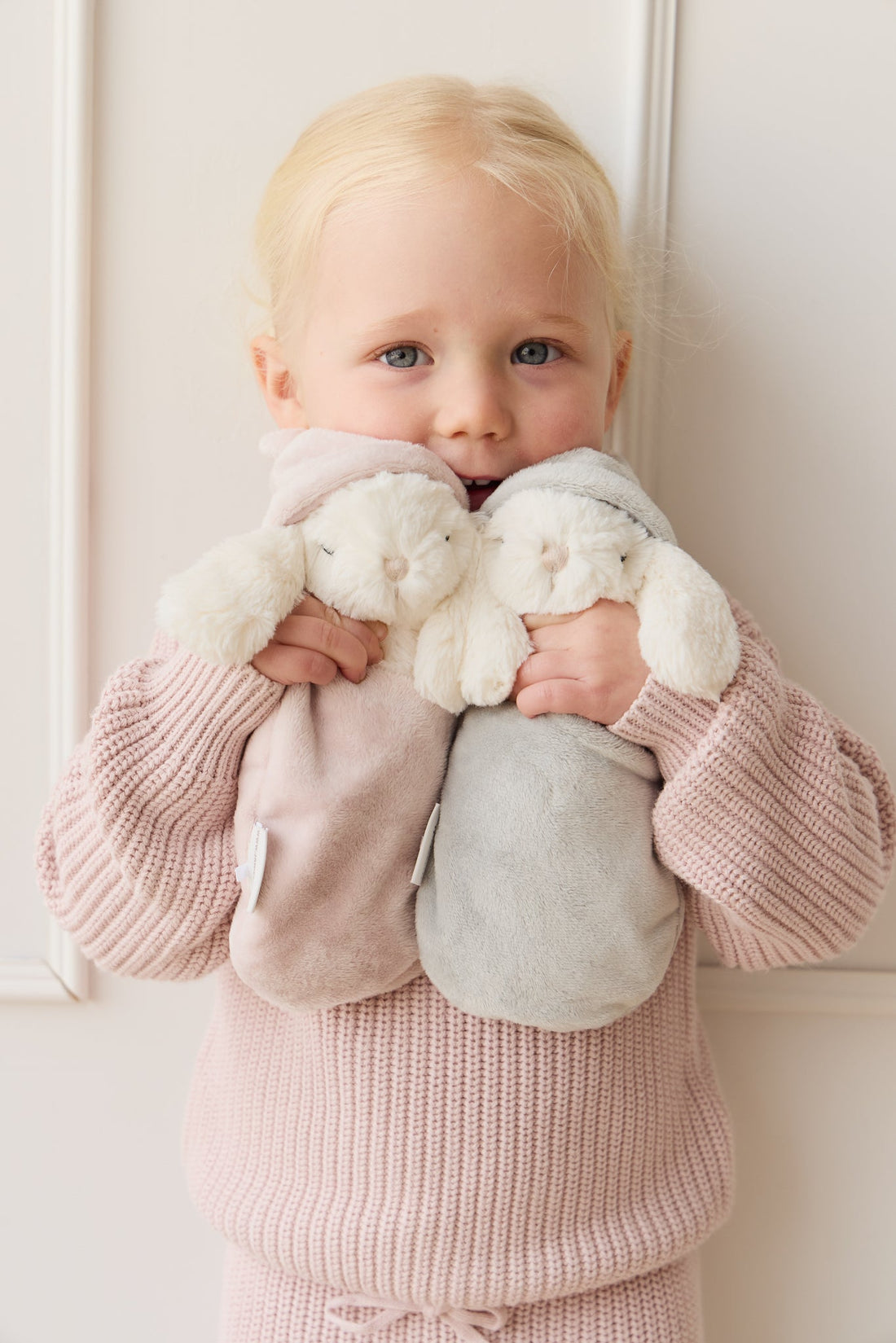 Snuggle Bunnies - Sleeping Penelope  - Blush Childrens Toy from Jamie Kay NZ