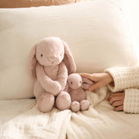 Snuggle Bunnies - Plush Frankie the Hugging Bunny - Blush Childrens Toy from Jamie Kay NZ