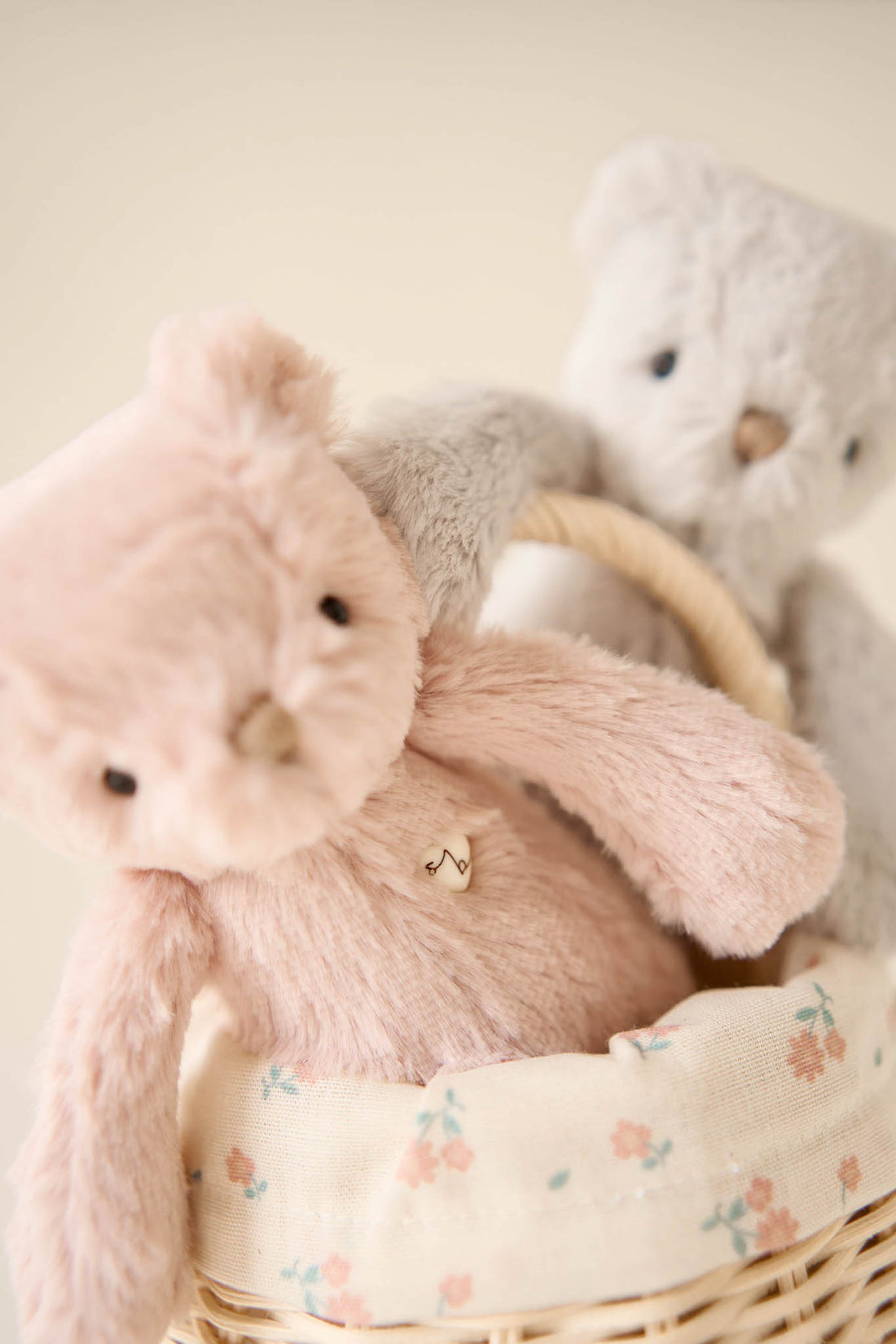 Snuggle Bunnies - George the Bear - Droplet Childrens Toy from Jamie Kay NZ