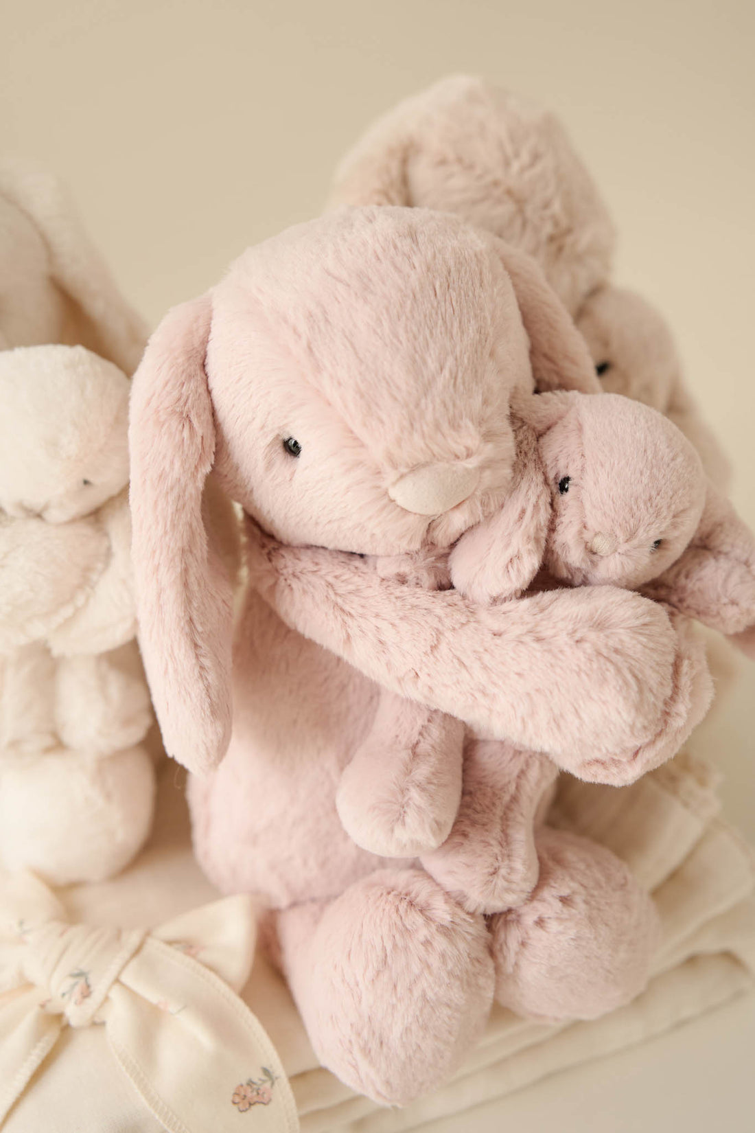 Snuggle Bunnies - Penelope the Bunny - Blush Childrens Toy from Jamie Kay NZ