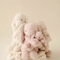 Snuggle Bunnies - Plush Frankie the Hugging Bunny - Blush Childrens Toy from Jamie Kay NZ