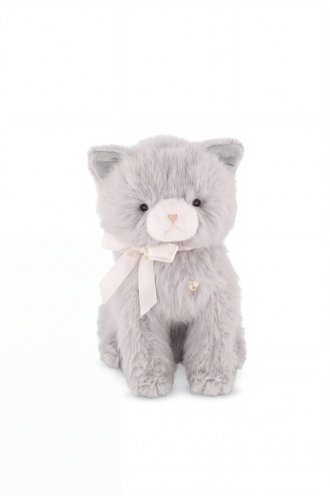 Snuggle Bunnies - Moon the Kitty - Soft Grey Childrens Toys from Jamie Kay NZ