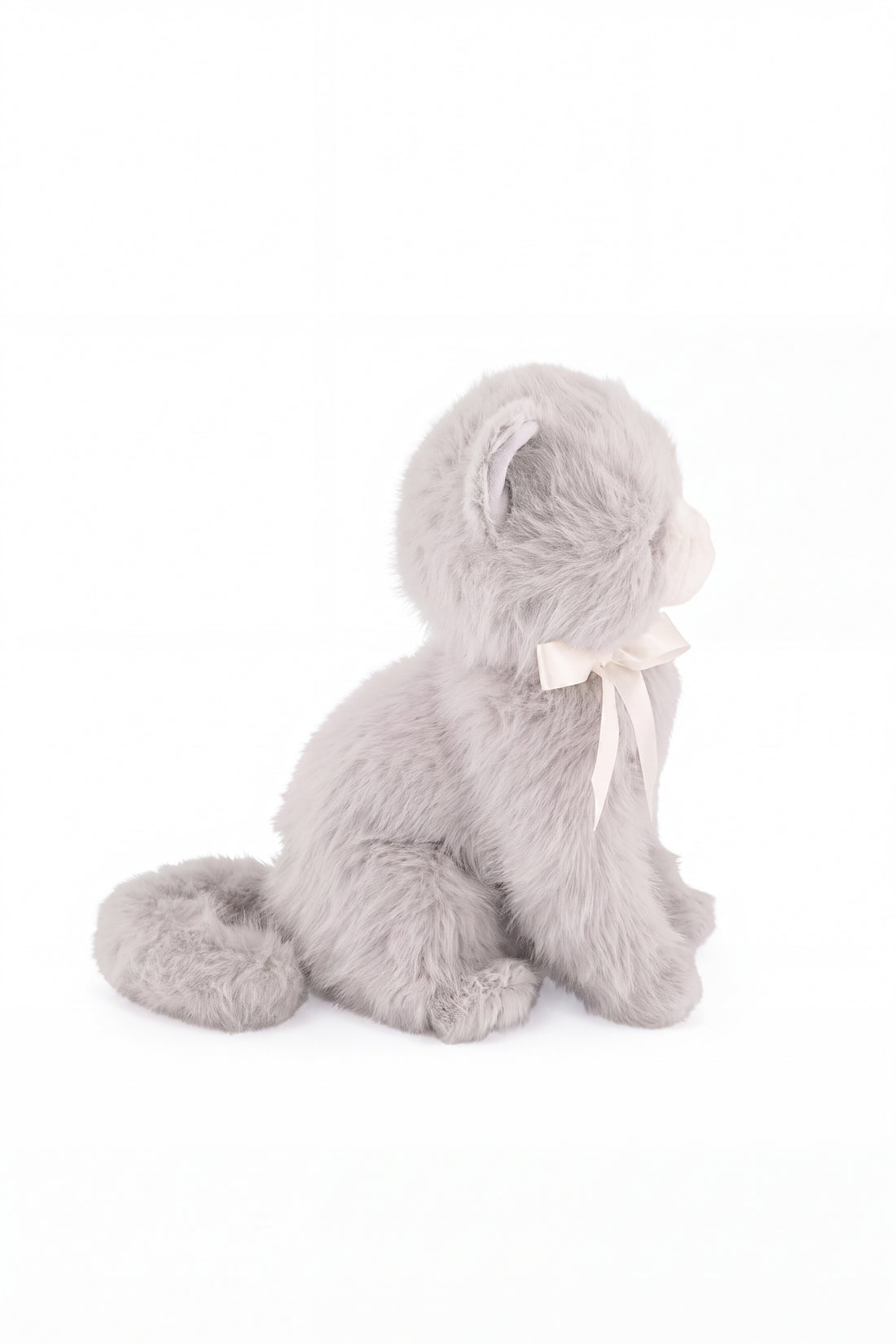 Snuggle Bunnies - Moon the Kitty - Soft Grey Childrens Toys from Jamie Kay NZ