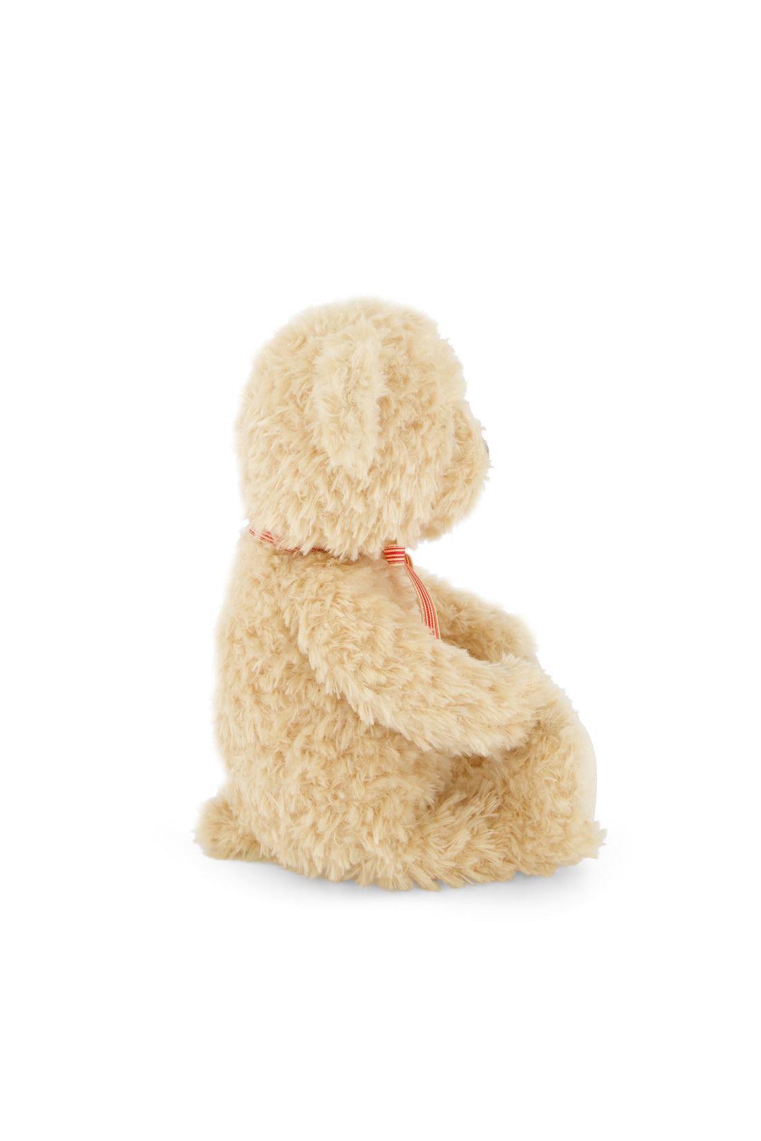 Snuggle Bunnies - Arthur the Bear - Arthur with Red Stripe Bow Childrens Toys from Jamie Kay NZ