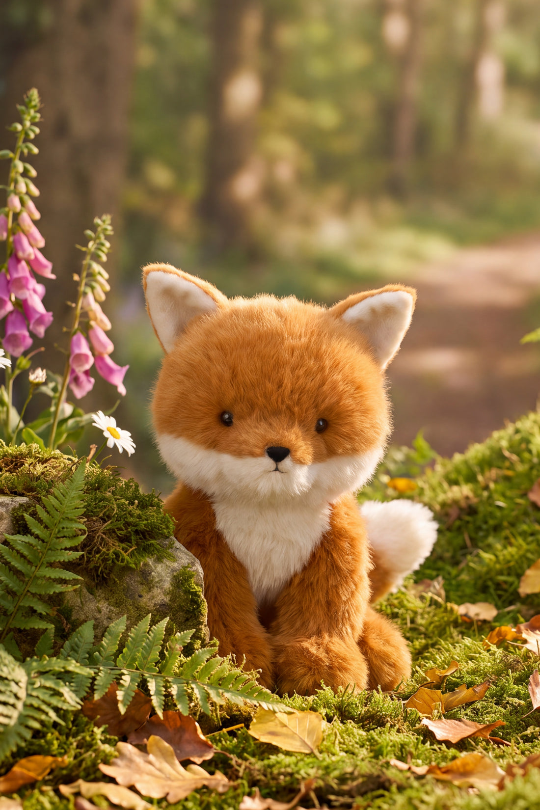 Snuggle Bunnies - Archie the Fox - Natural Childrens Toys from Jamie Kay NZ
