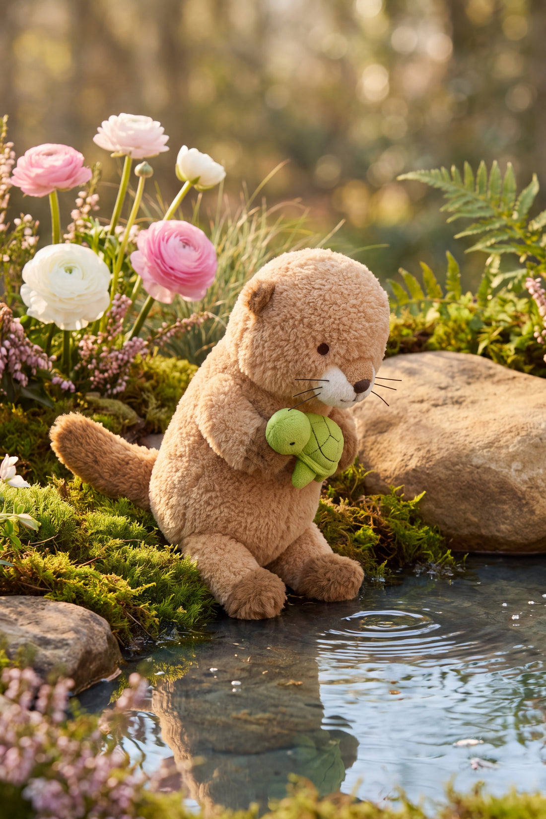 Snuggle Bunnies - Ollie the Otter - Cocoa Childrens Toys from Jamie Kay NZ