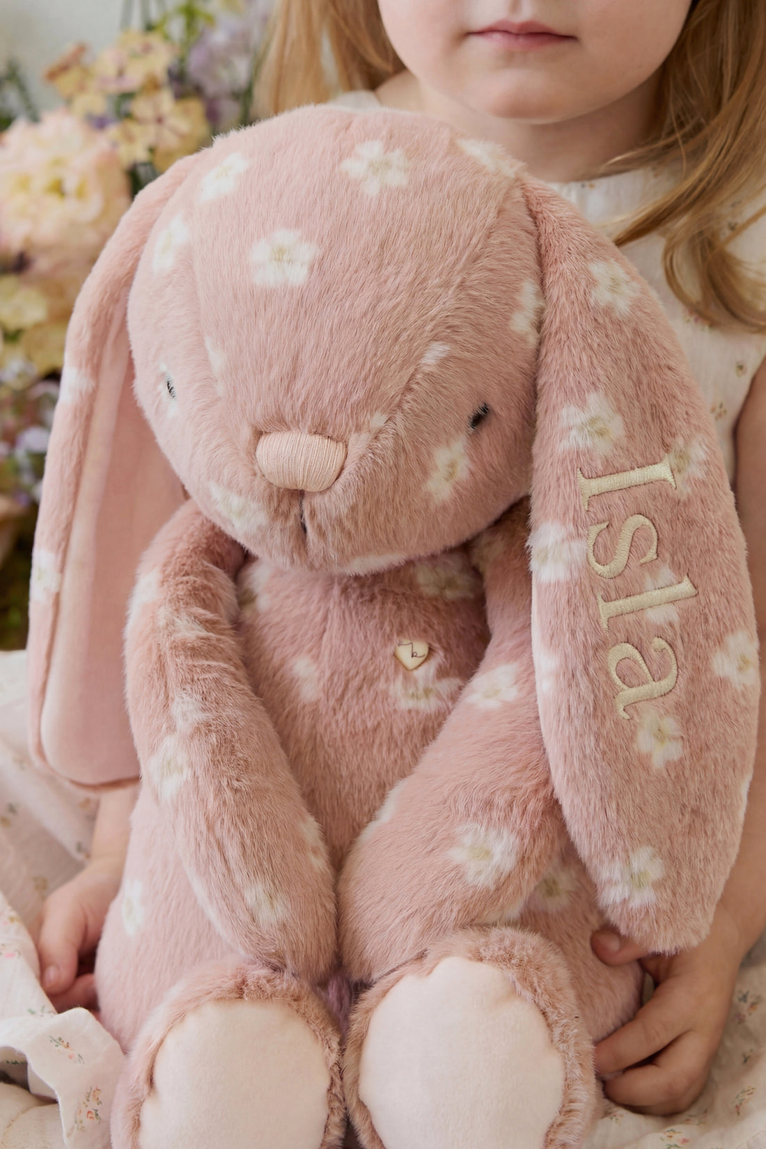 Snuggle Bunnies - Penelope - Rosie 45cm Childrens Toy from Jamie Kay NZ