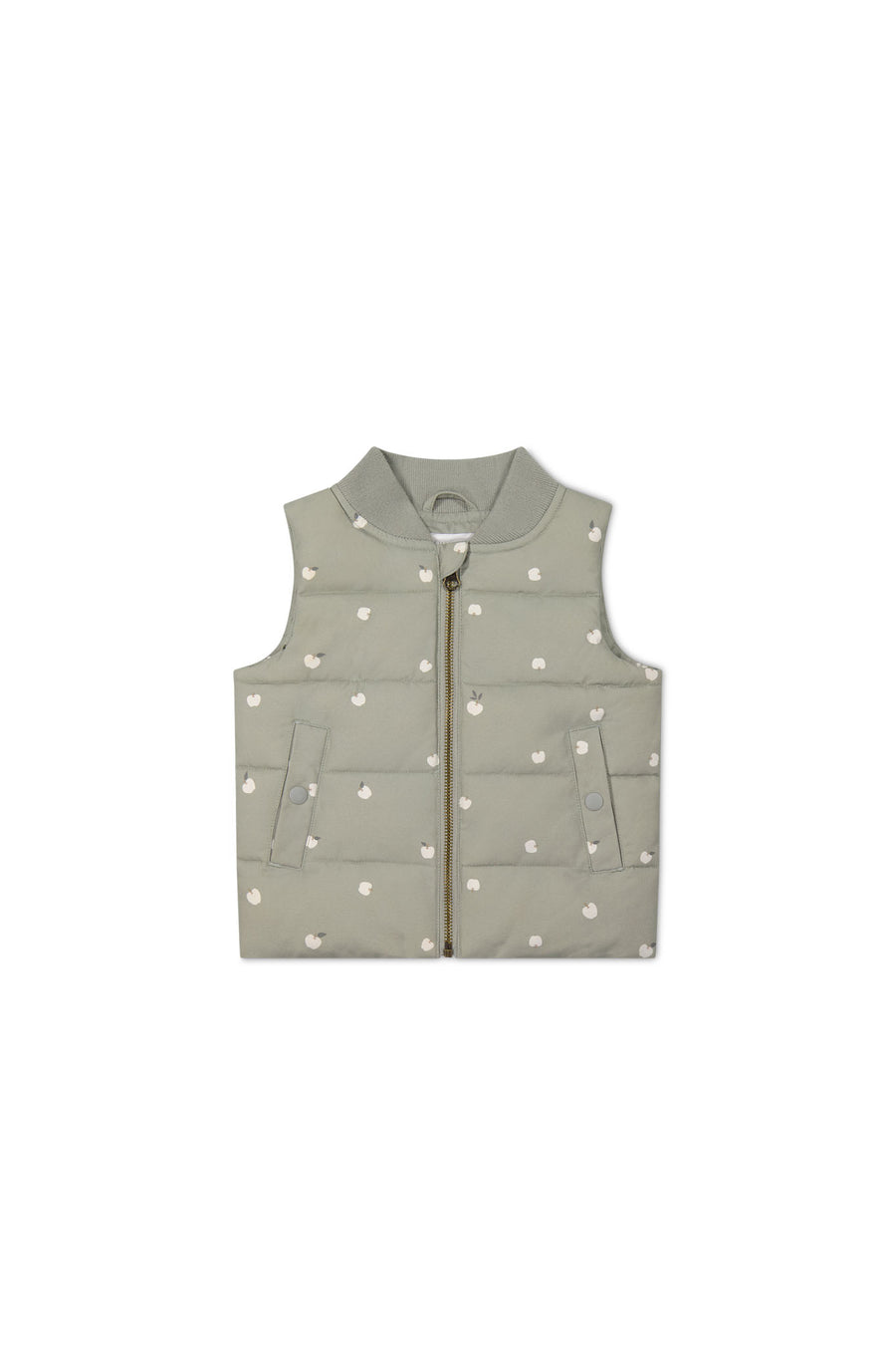 Taylor Vest - Fresh Apples Abbey Stone Childrens Vest from Jamie Kay NZ