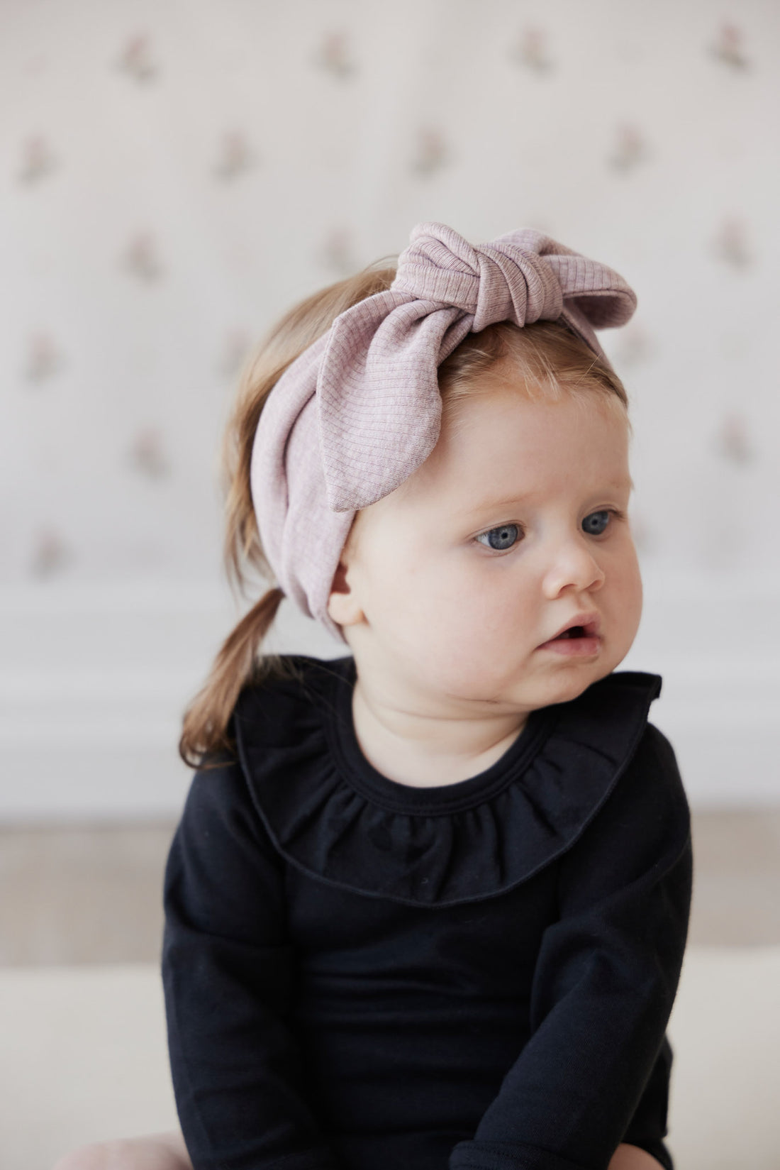 Organic Cotton Modal Headband - Mushroom Marle Childrens Headband from Jamie Kay NZ