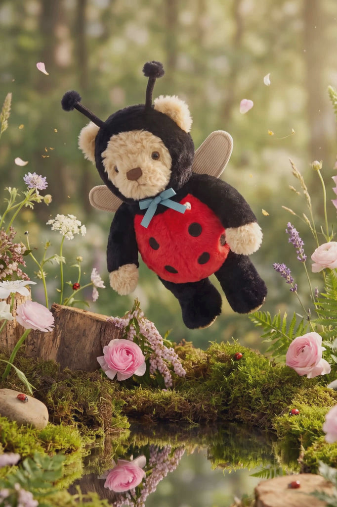 Snuggle Bunnies - Arthur the Bear - Lovebug Childrens Toys from Jamie Kay NZ