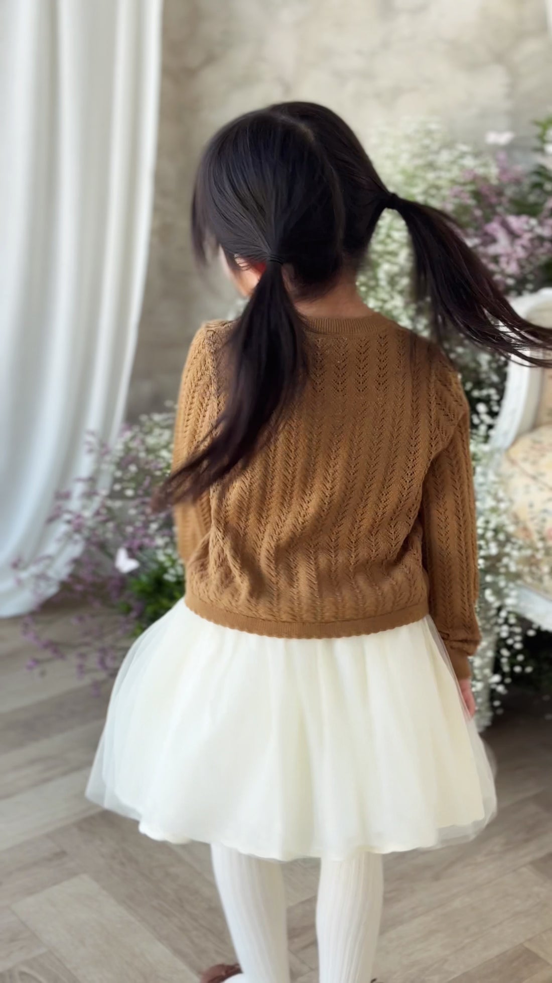 Leonie Skirt - Parchment Childrens Skirt from Jamie Kay NZ