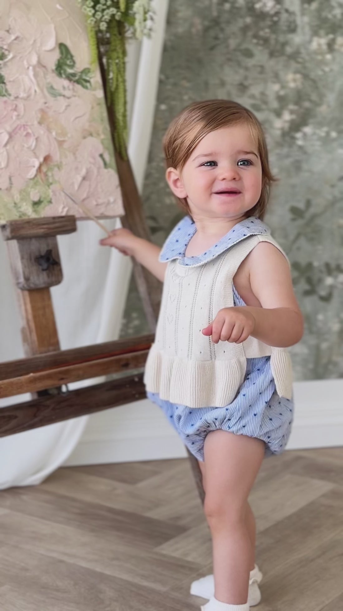 Antonia Top - Vanilla Childrens Top from Jamie Kay NZ