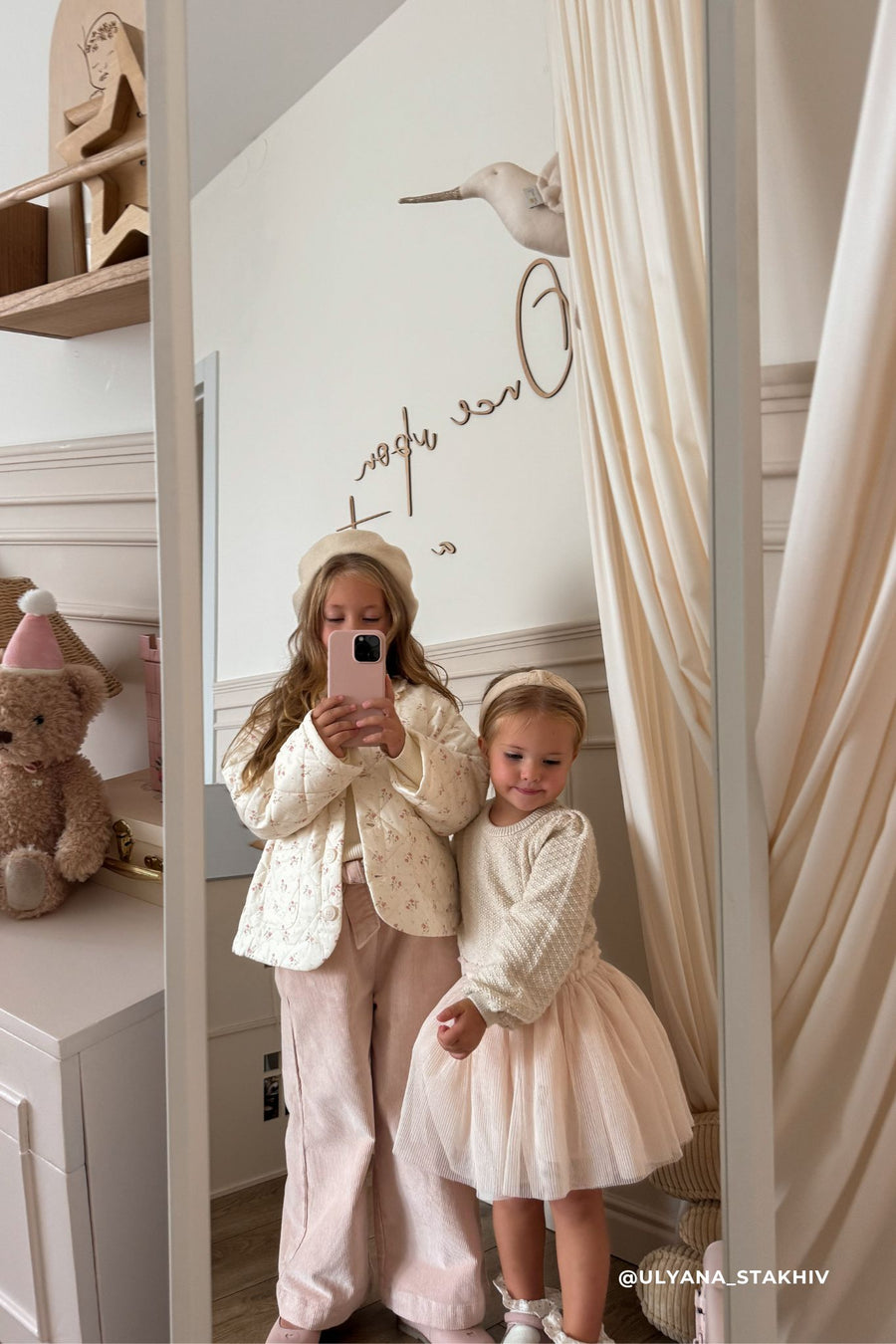 Colette Jacket - Thelma Parchment Childrens Jacket from Jamie Kay NZ