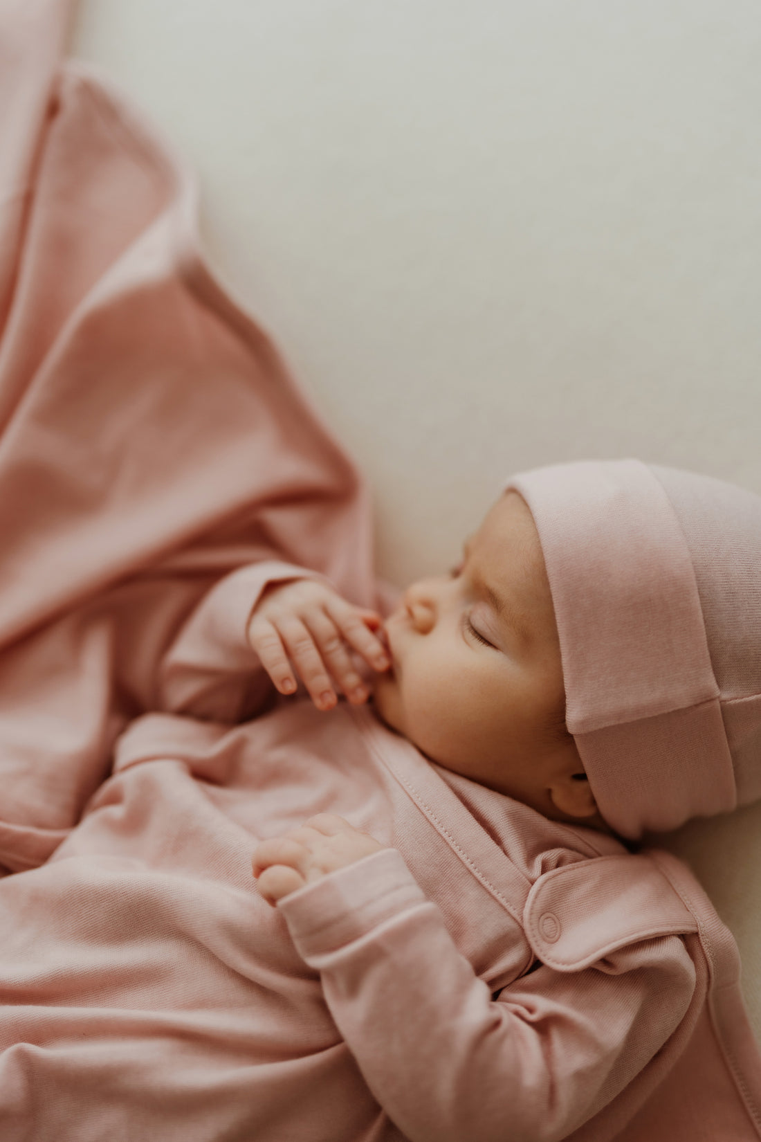 Cocooi Merino Babywrap - Cloud Pink Childrens Sleeping Bag from Jamie Kay NZ