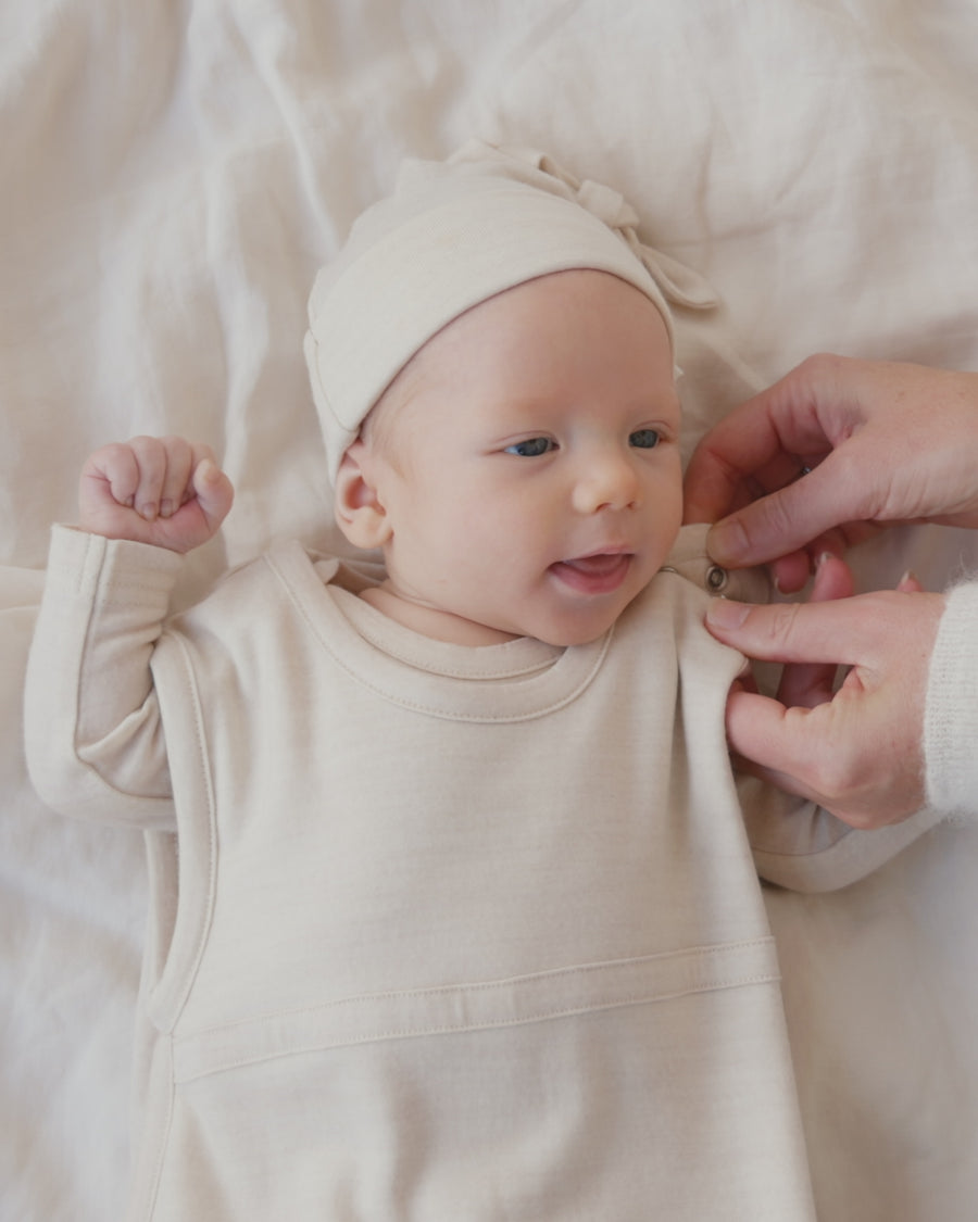 Cocooi Merino Sleeping Bag - Natural Childrens Sleeping Bag from Jamie Kay NZ