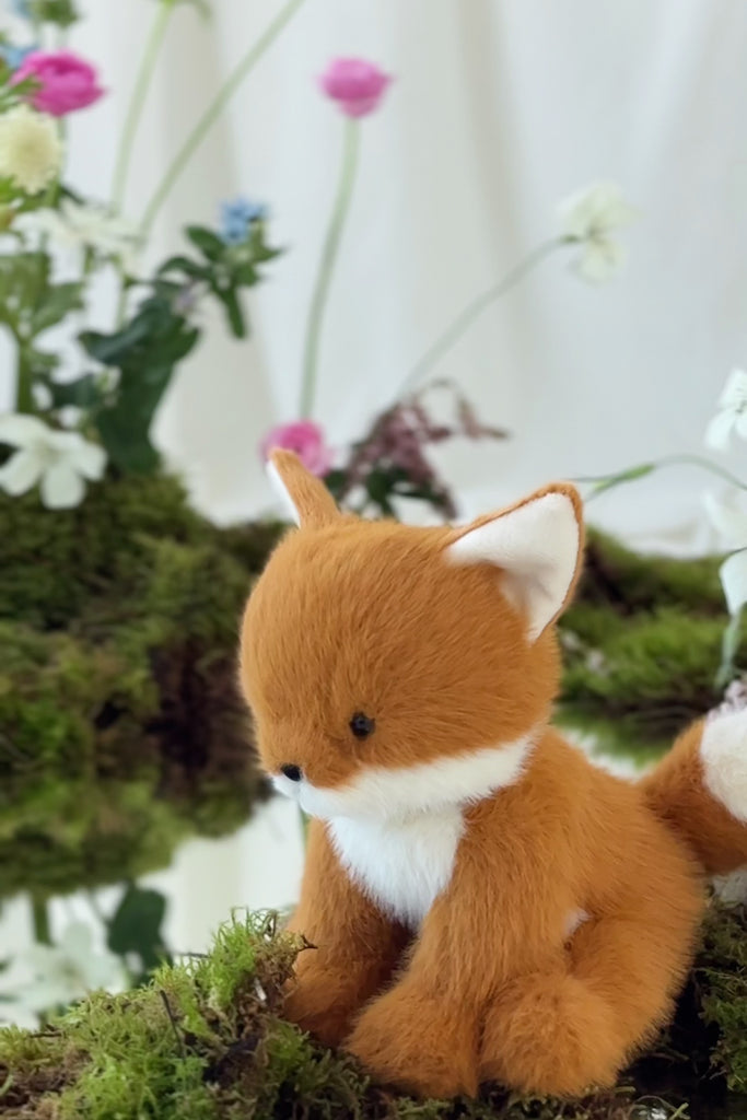 Snuggle Bunnies - Archie the Fox - Natural Childrens Toys from Jamie Kay NZ