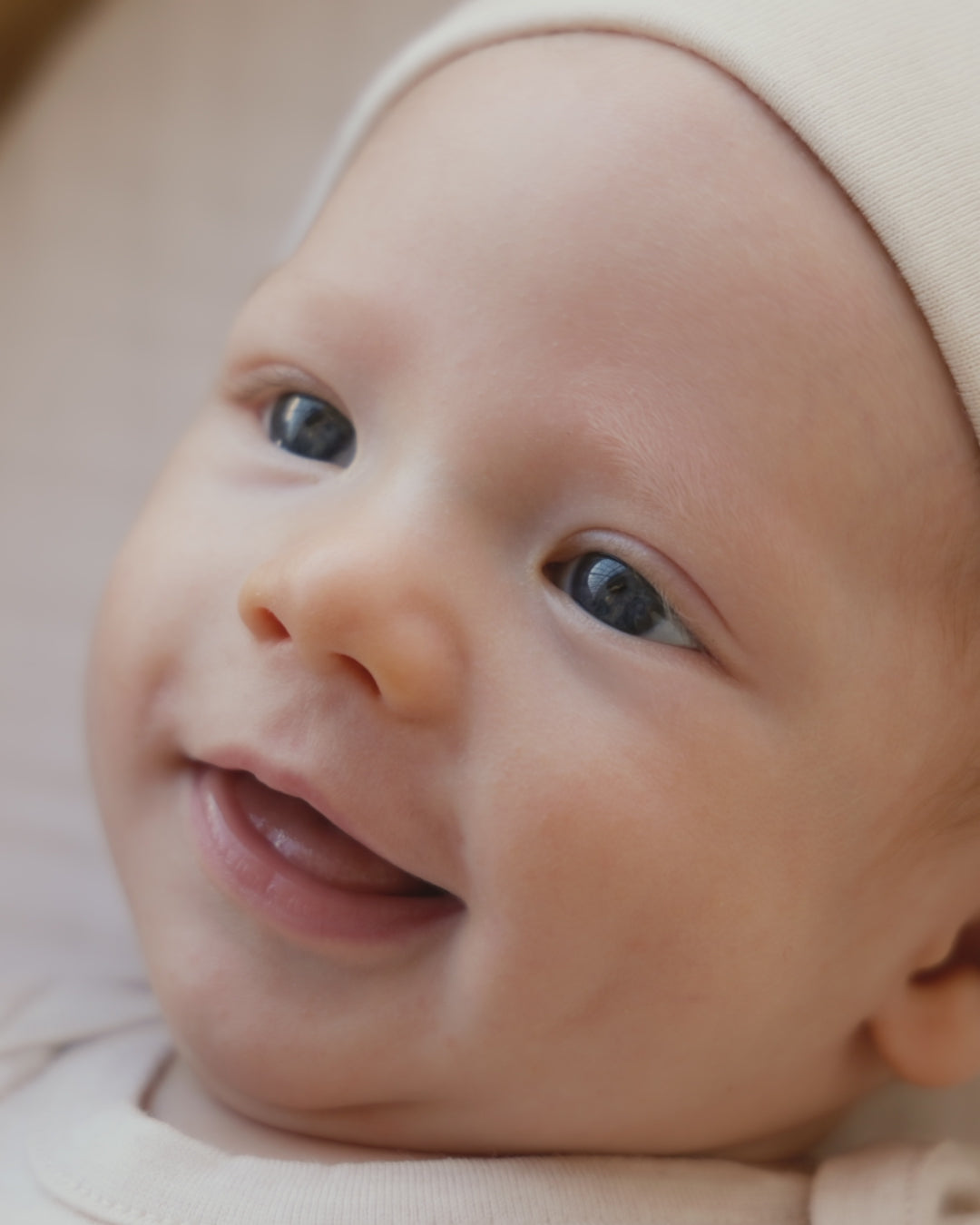 Merino Beanie - Natural Childrens Beanie from Jamie Kay NZ