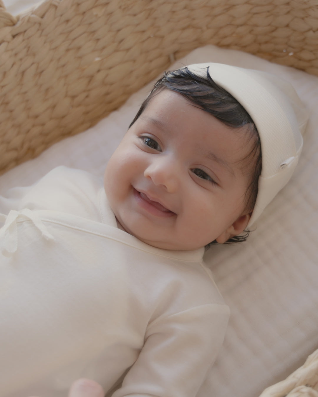 Merino Wrap Onepiece - Cloud Childrens Onepiece from Jamie Kay NZ