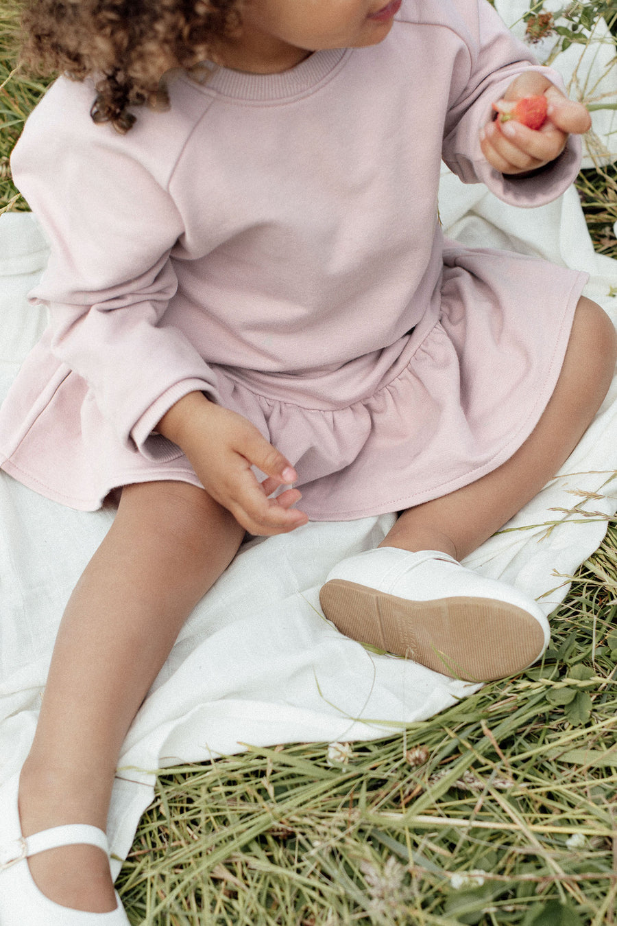 Maisie Sweater Dress - Amelie Childrens Dress from Jamie Kay NZ