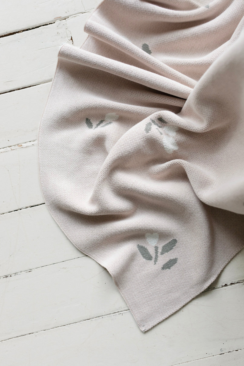 Elenor Blanket - Pink Tint Childrens Blanket from Jamie Kay NZ