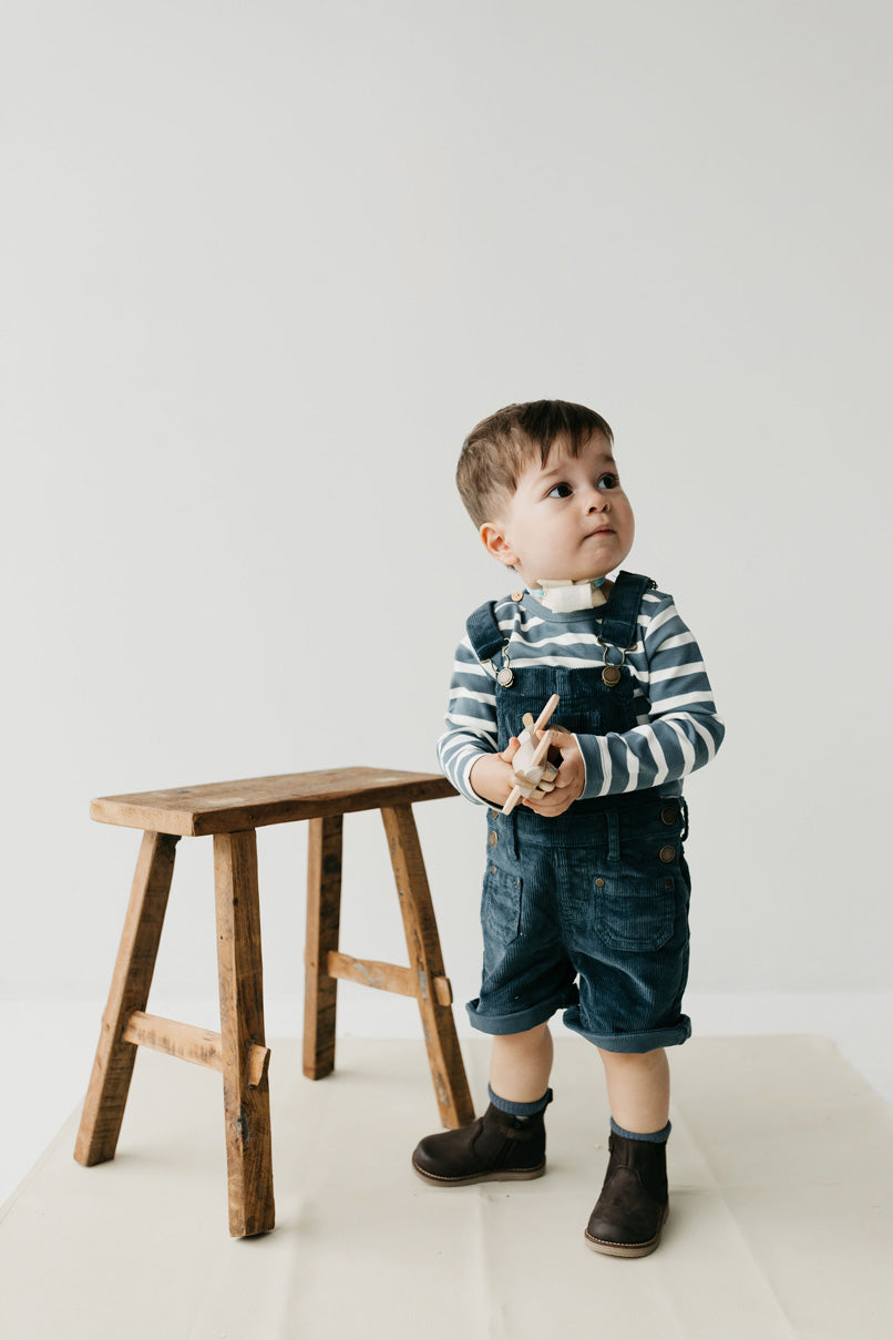 Leather Boot with Elastic Side - Espresso Childrens Footwear from Jamie Kay NZ