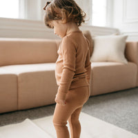 Organic Cotton Modal Everyday Legging - Desert Childrens Legging from Jamie Kay NZ