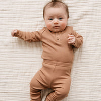 Organic Cotton Modal Everyday Legging - Desert Childrens Legging from Jamie Kay NZ