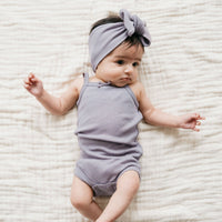 Organic Cotton Modal Singlet Bodysuit - Daisy Childrens Bodysuit from Jamie Kay NZ