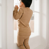 Organic Cotton Modal Everyday Legging - Honeycomb Childrens Legging from Jamie Kay NZ