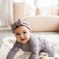 Organic Cotton Modal Long Sleeve Bodysuit - Daisy Childrens Bodysuit from Jamie Kay NZ