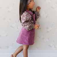 Alexis Cord Overall Dress - Dhalia Childrens Overall from Jamie Kay NZ