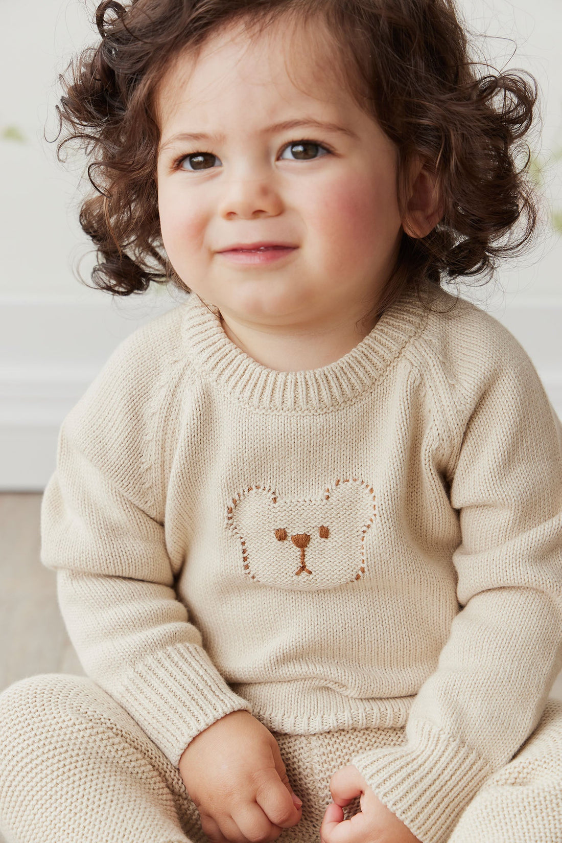 Ethan Jumper - Sesame Childrens Knitwear from Jamie Kay NZ