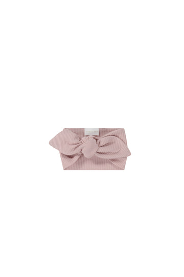 Organic Cotton Modal Headband - Powder Pink Childrens Headband from Jamie Kay NZ