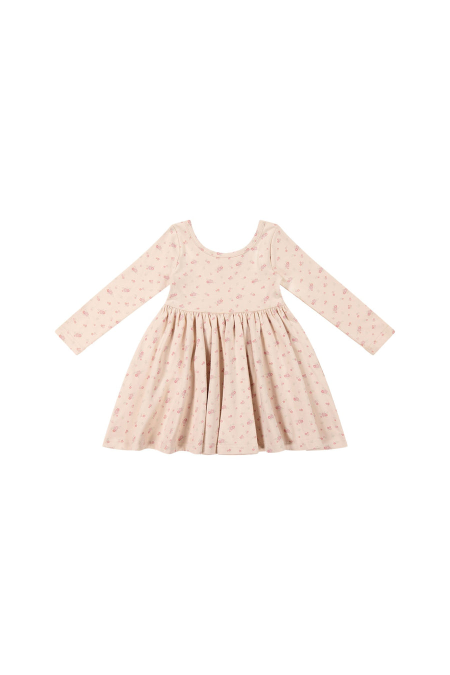Organic Cotton Tallulah Dress - Cindy Whisper Pink Childrens Dress from Jamie Kay NZ