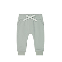 Organic Cotton Morgan Track Pant - Mineral Childrens Pant from Jamie Kay NZ