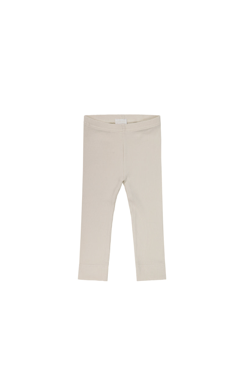 Organic Cotton Modal Everyday Legging - Beech Childrens Legging from Jamie Kay NZ