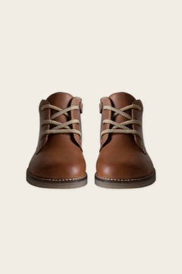Leather Boot - Tan