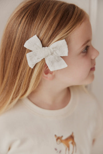 Madeline Bow - Cloud Childrens Bow from Jamie Kay NZ