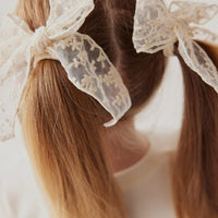 Sadie Hair Tie - Cloud