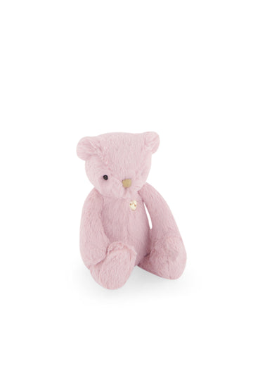 Snuggle Bunnies - George the Bear - Powder Pink Childrens Toy from Jamie Kay NZ